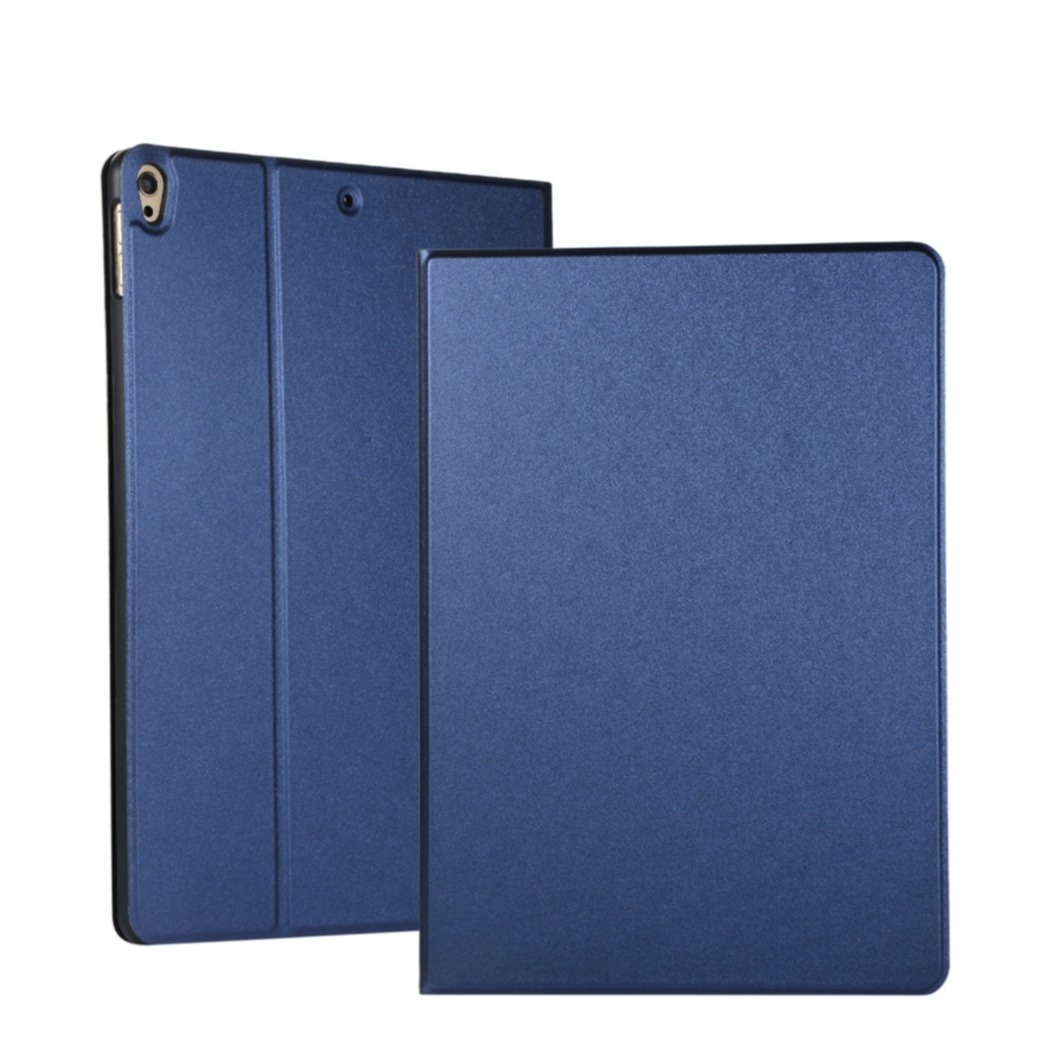 Image of iPad Air 10.5" (2019) / iPad Pro 10.5" Leder Tasche Smart Cover mit Standfunktion - Dunkelblau bei Apfelkiste.ch