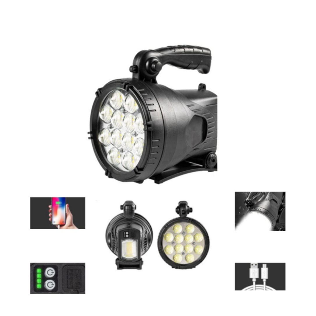 Kaufe Dreieckige Warn-LED, multifunktional, 4 Modi, COB-Auto-Flutlichter  für Autopanne