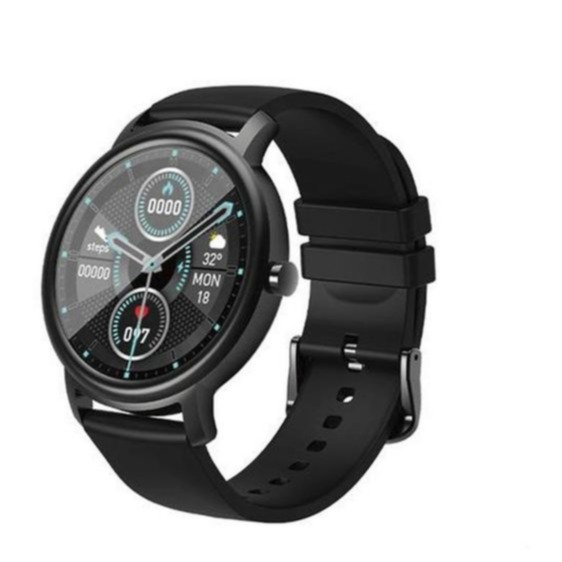 Image of Mibro (by Xiaomi*) - Air Fitness Tracker Smartwatch 1.28" Display mit Herzfrequenzsensor / Schlafüberwachung / 12 Trainingsmodi (IP68) - Schwarz bei Apfelkiste.ch