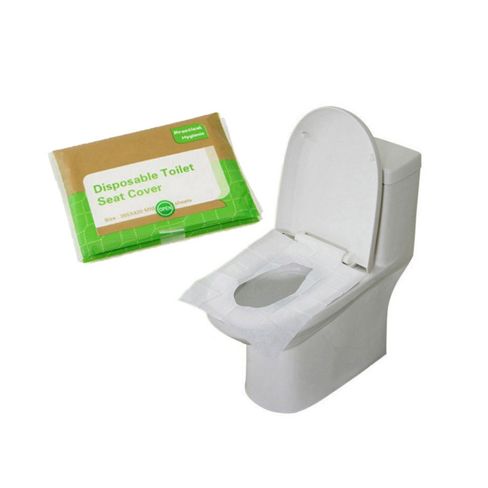 10er Set) Spülbare Einweg Hygiene Toiletten Auflage