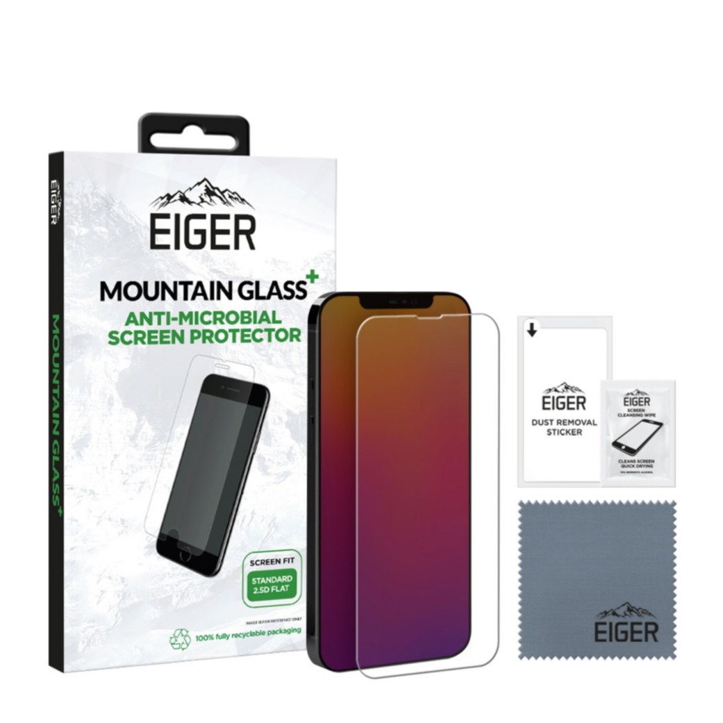 Image of Eiger - iPhone 13 / iPhone 13 Pro Antimikrobielle Mountainglass+ 2.5D Panzer Glas Display Case Friendly (EGMSP00204) bei Apfelkiste.ch