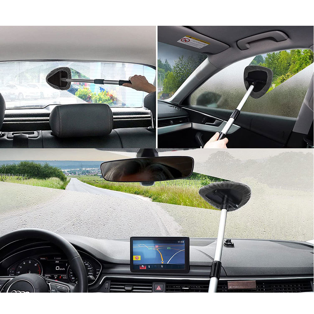 Auto-Rückspiegel-Wischer, einziehbar, Auto-Türglas-Wischer