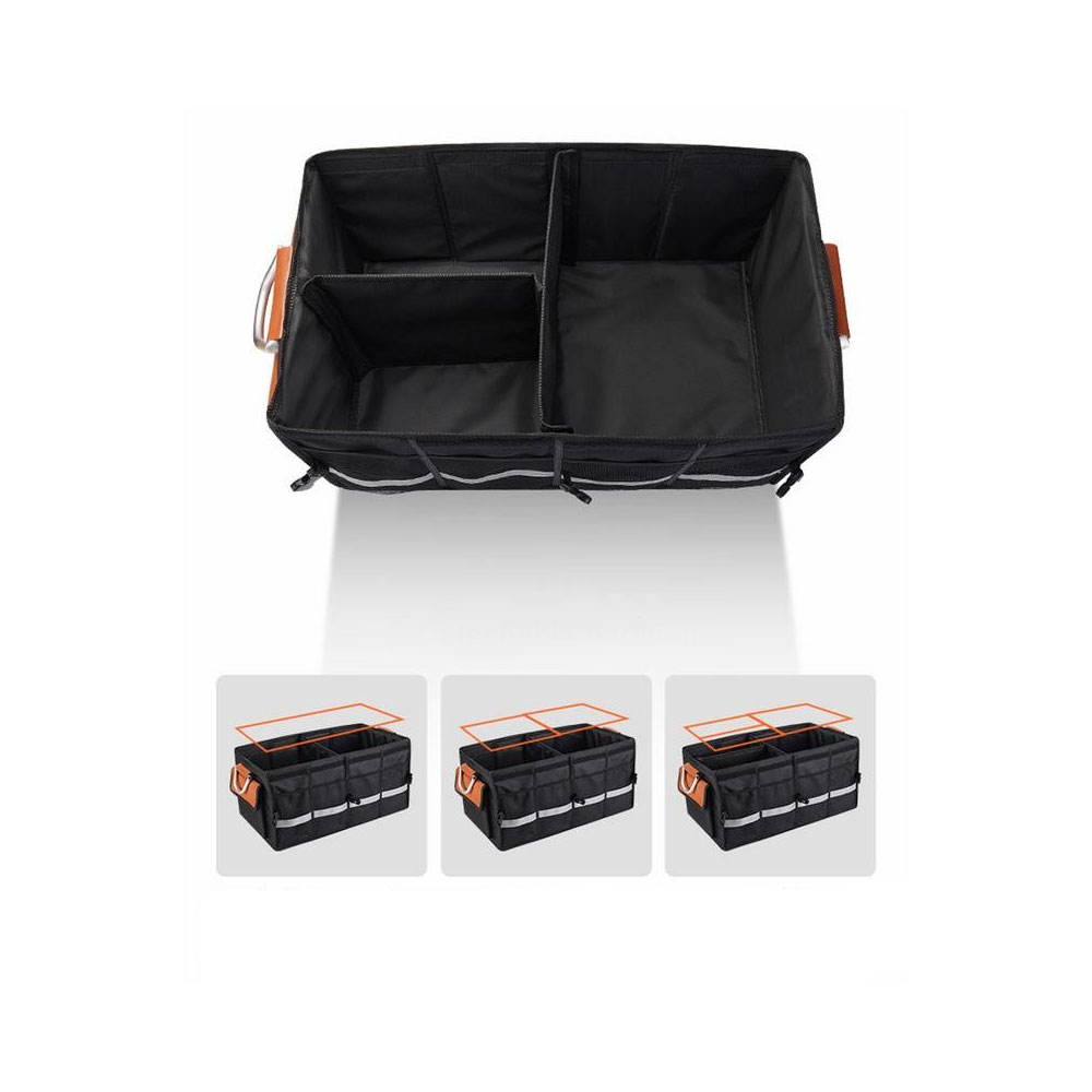 Lagerung Kofferraum Organizer für Auto Tasche Tragbar A 4 Taschen Sitz  88x35 CM 