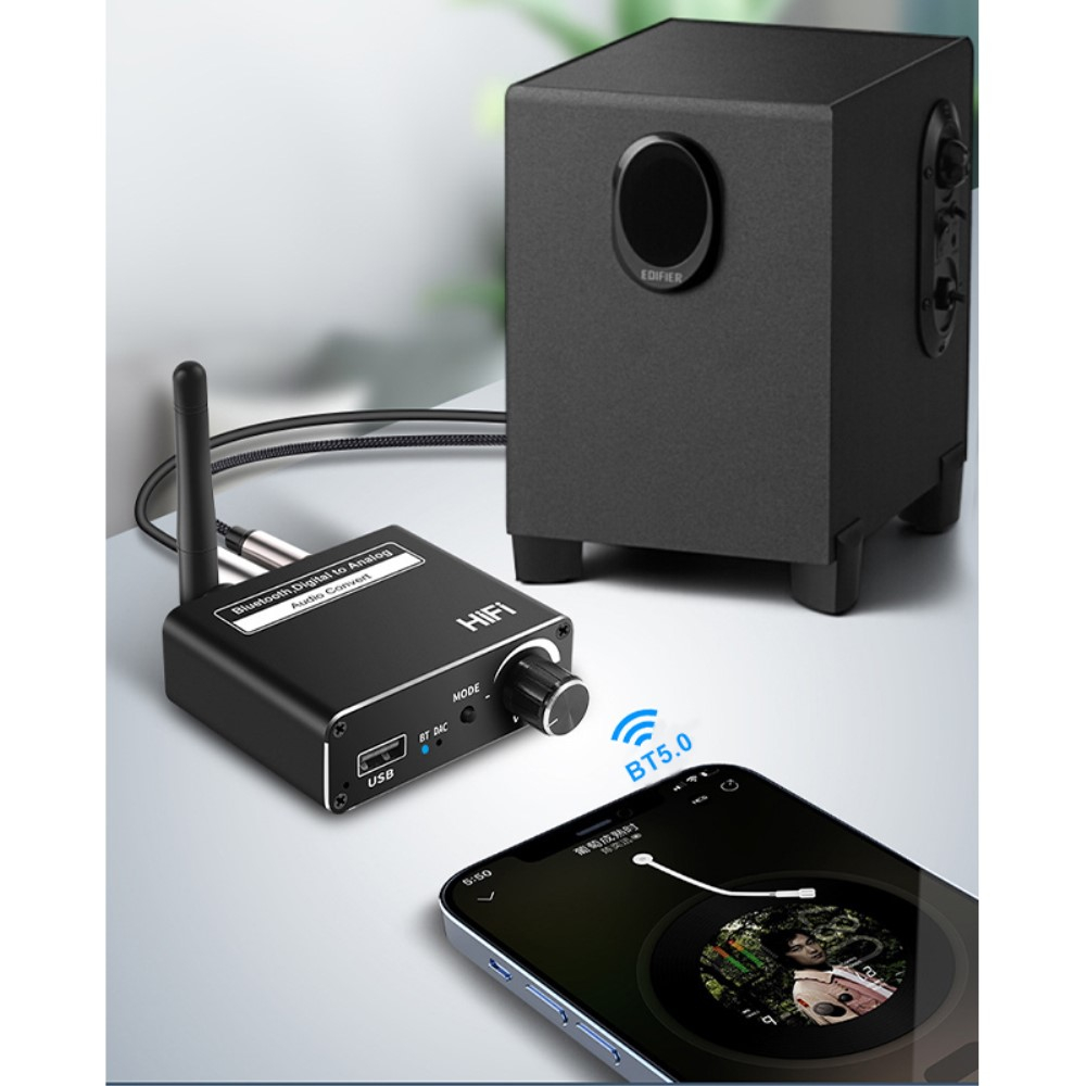 Kaufe NFC Bluetooth Adapter Wireless Wireless Adapter 3,5 mm Klinke  Empfänger Adapter Lautsprecher Verstärker