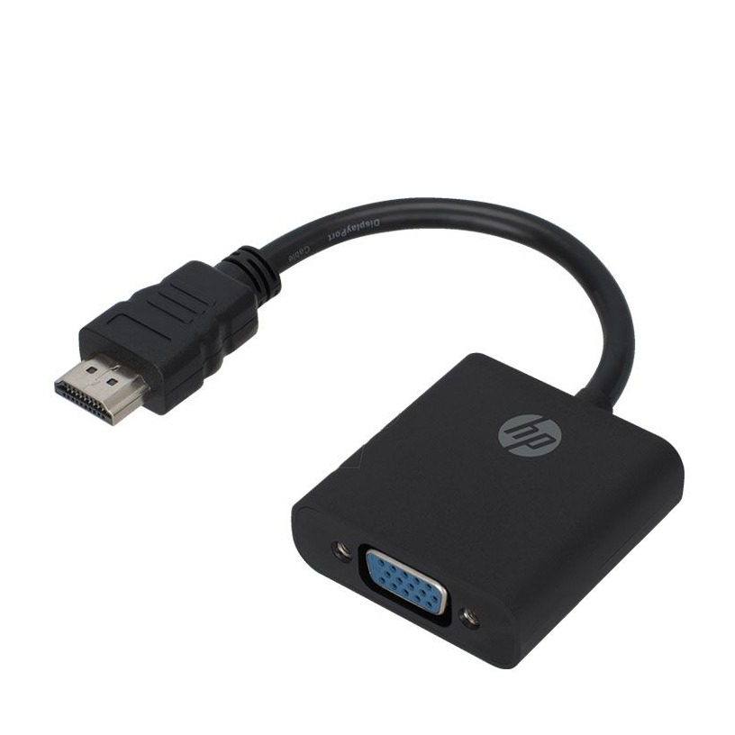 Image of HP - (20cm) HDMI auf VGA Adapter 1080p FullHD (38757) - Schwarz bei Apfelkiste.ch