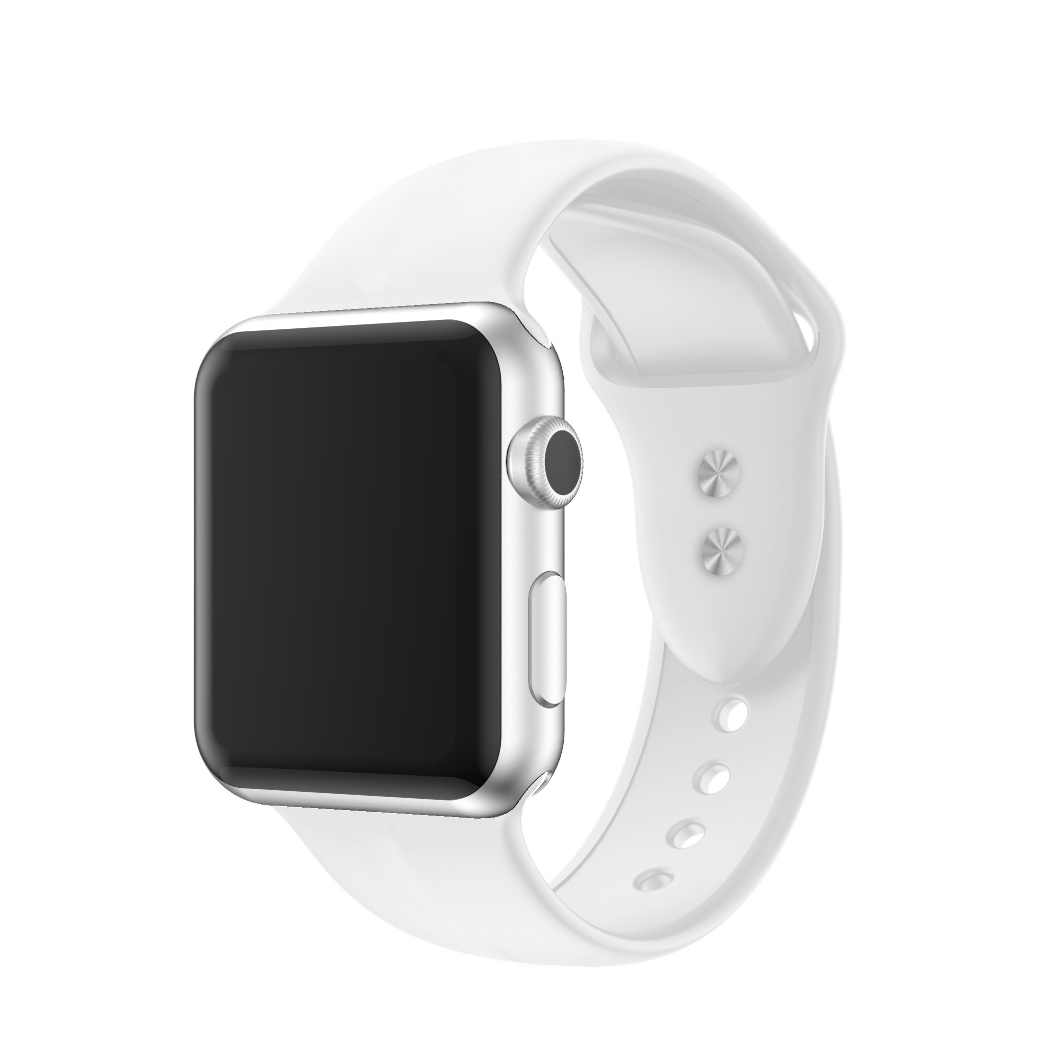 Silikon Dunkelgrün Apple (49/45/44/42 Watch Armband mm)