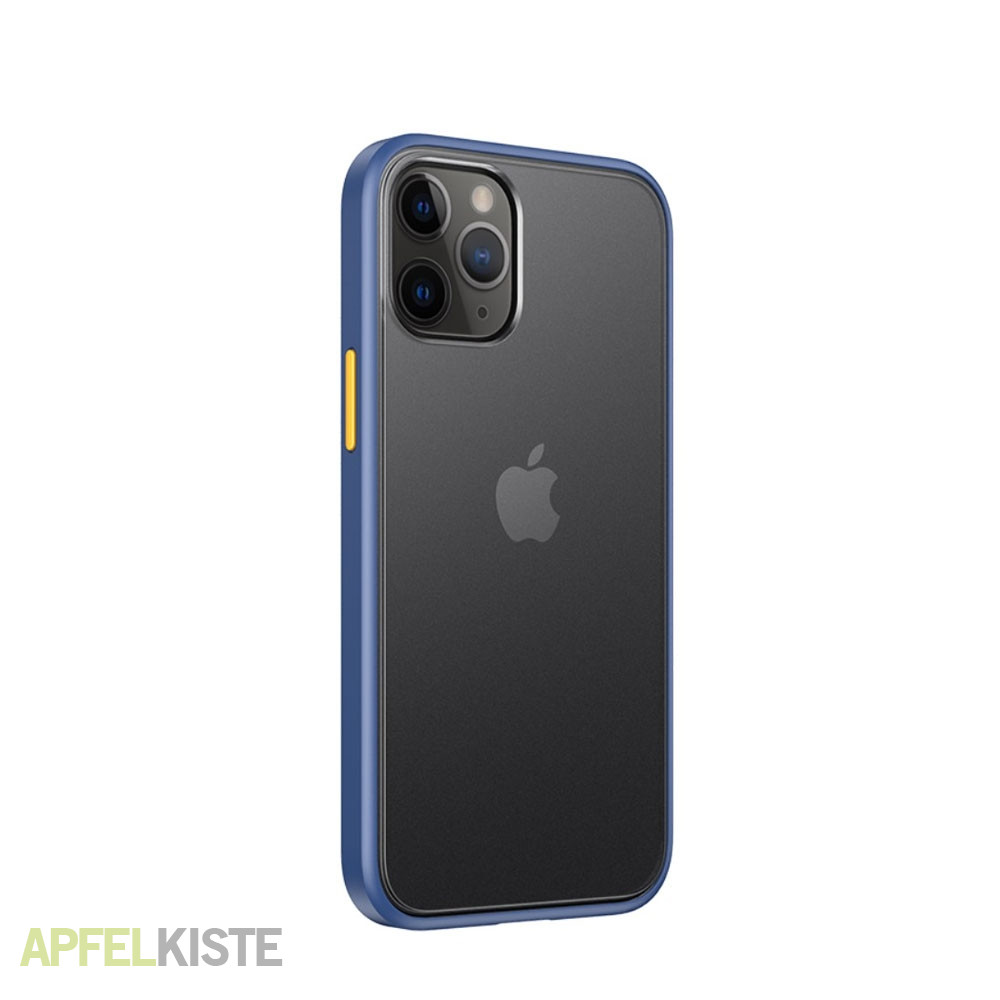 IPAKY iPhone 12 Pro Max Hybrid TPU Bumper Hülle Blau