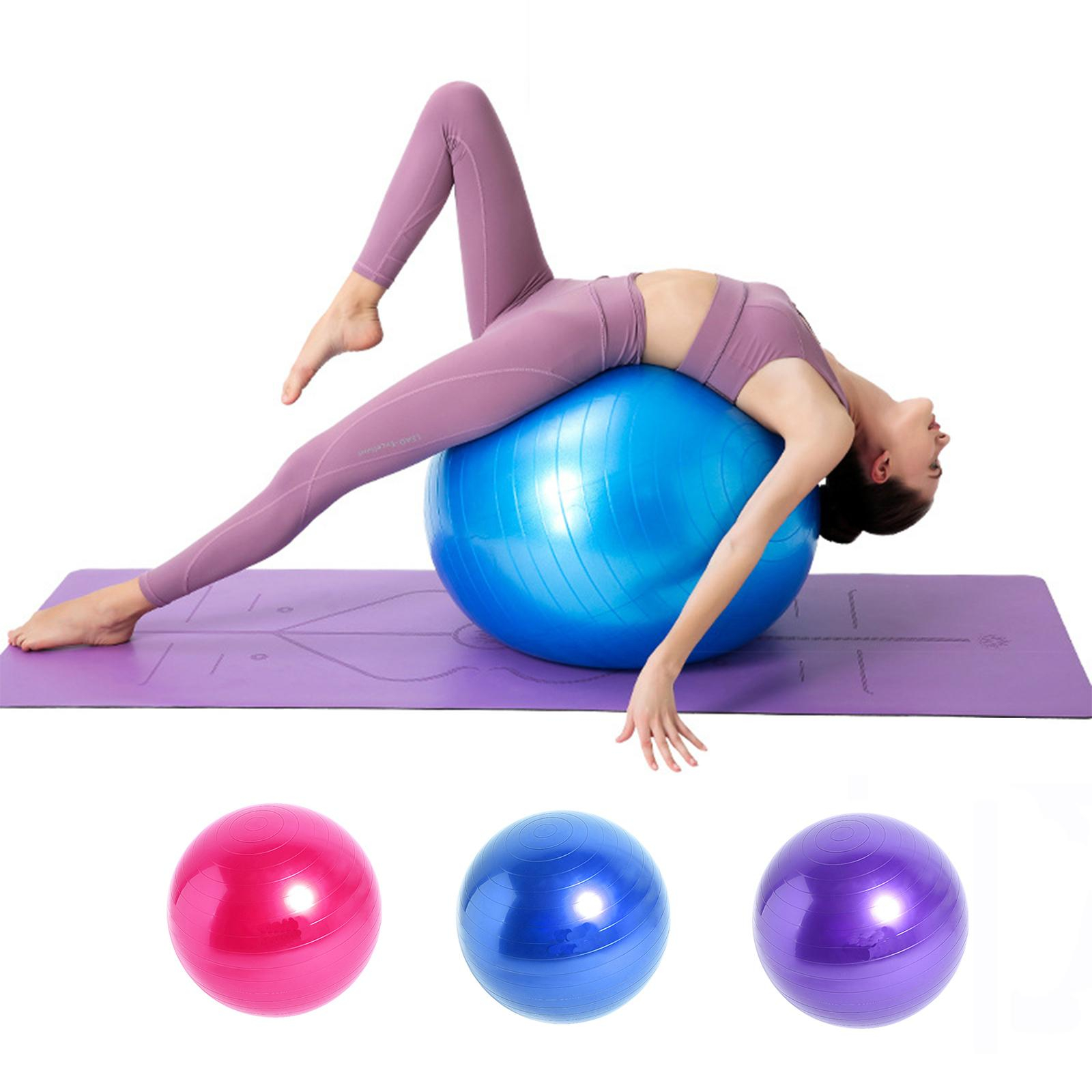 Ø65cm) Gymnastikball Sitzball Yoga / Pilates Pink