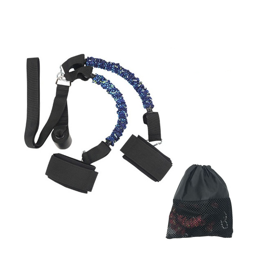 Image of Fitness Übungsbänder Widerstandsbänder Gymnastikbänder Training / Yoga / Pilates / Fitness mit 13kg Zugkraft - Blau bei Apfelkiste.ch