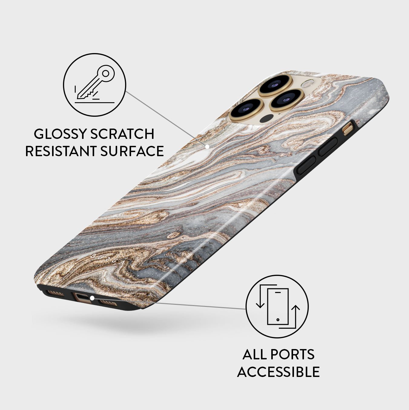 Coques iPhone 13 Pro Max  Élégantes et Super Protectrices - BURGA