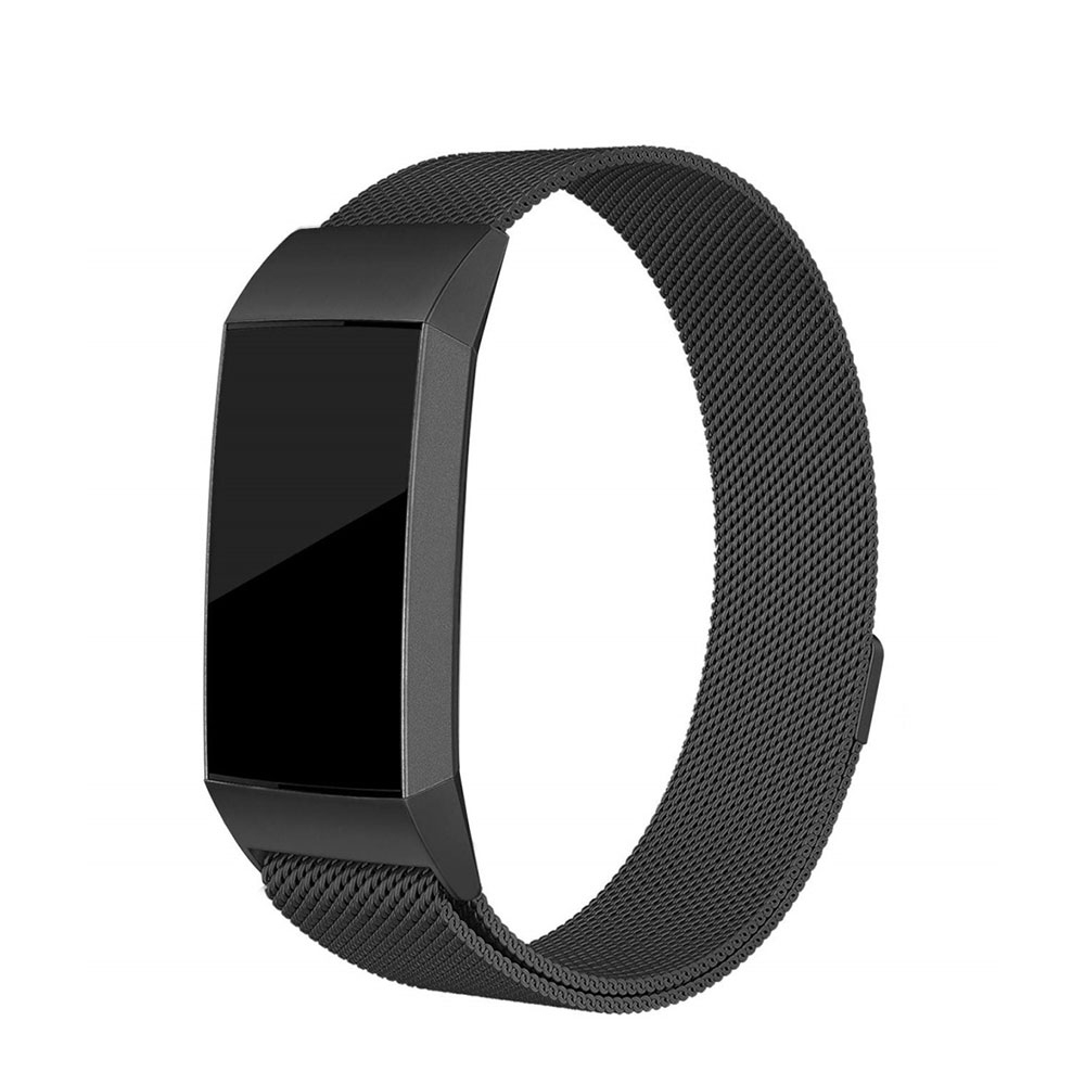 3 Armband 4 / Charge Sport Schwarz Fitbit Silikon