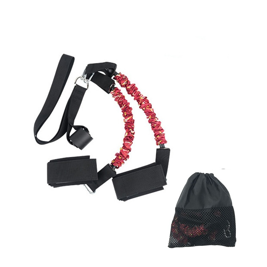 Image of Fitness Übungsbänder Widerstandsbänder Gymnastikbänder Training / Yoga / Pilates / Fitness mit 9kg Zugkraft - Rot bei Apfelkiste.ch