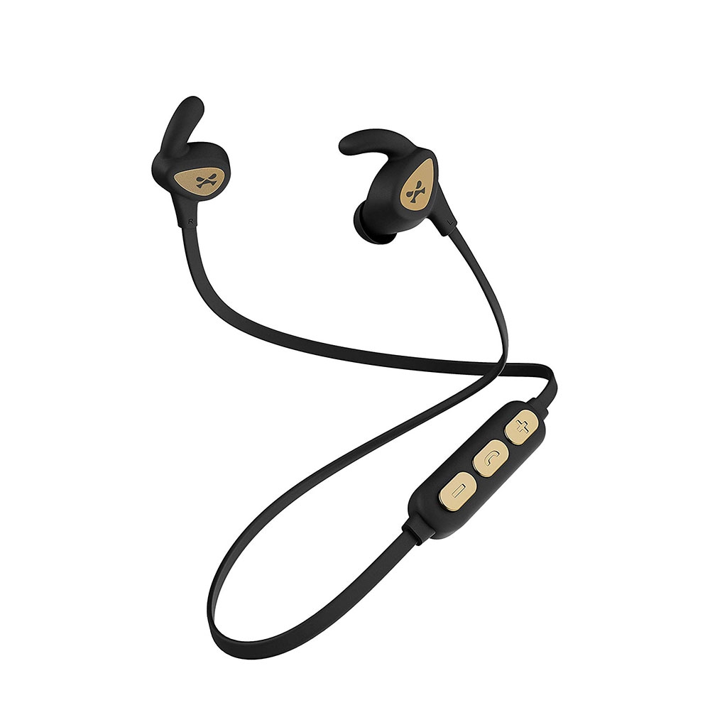 Ghostek Rush In Ear Bluetooth Kopfh rer Schwarz Gold