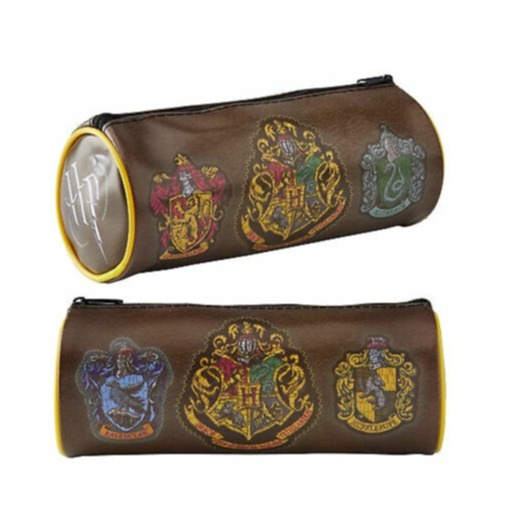 Image of Harry Potter - Etui Hogwarts Hauswappen Federmäppchen Stifte Organizer - Braun bei Apfelkiste.ch