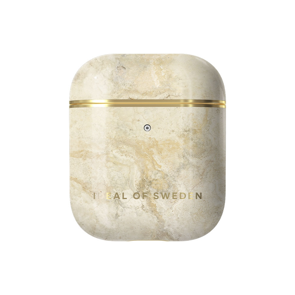 Image of iDeal of Sweden - AirPods (1. & 2. Generation) Printed Case Schutzhülle Abdeckung (IDFAPC-195) - Sandstorm Marble bei Apfelkiste.ch