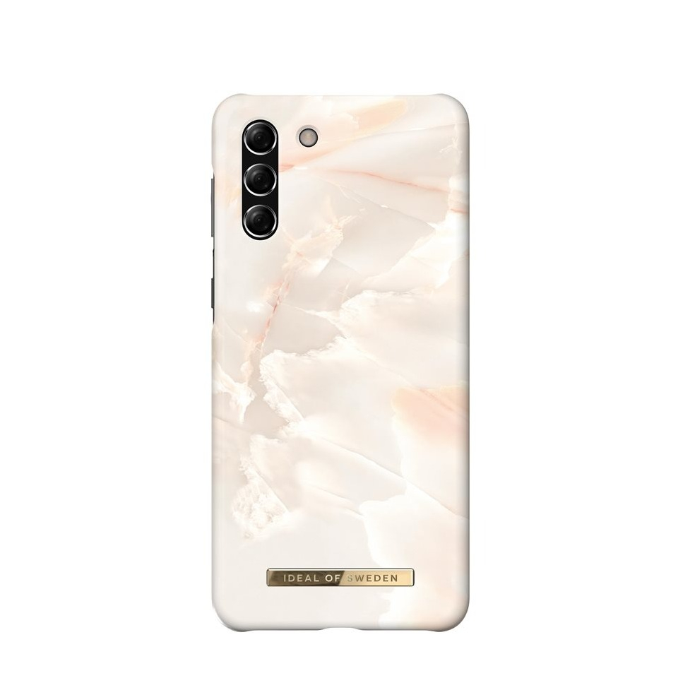 Image of iDeal of Sweden - Samsung Galaxy S21+ Plus 5G Hardcase Hülle (IDFCSS21-S21P-257) - Rose Pearl Marble bei Apfelkiste.ch