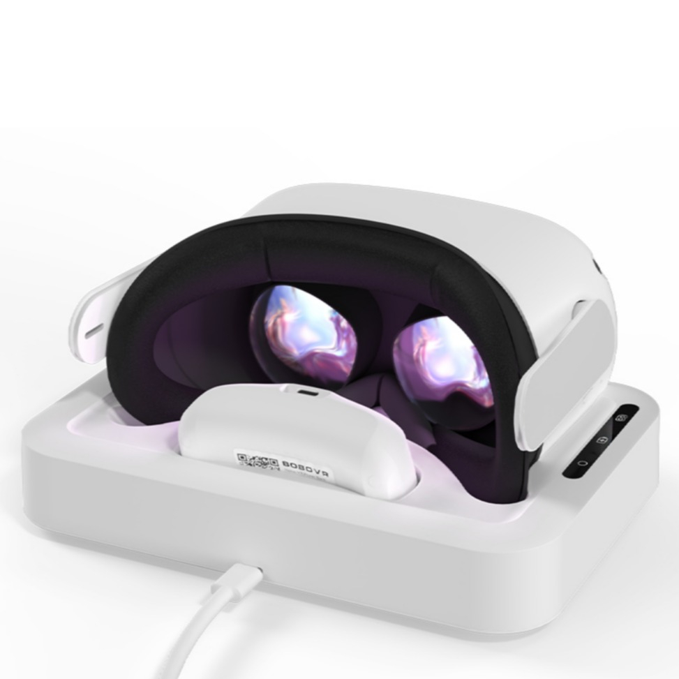 Image of Oculus Quest 2 Ladestation Ladegerät mit magnetischem Adapter - Weiss bei Apfelkiste.ch