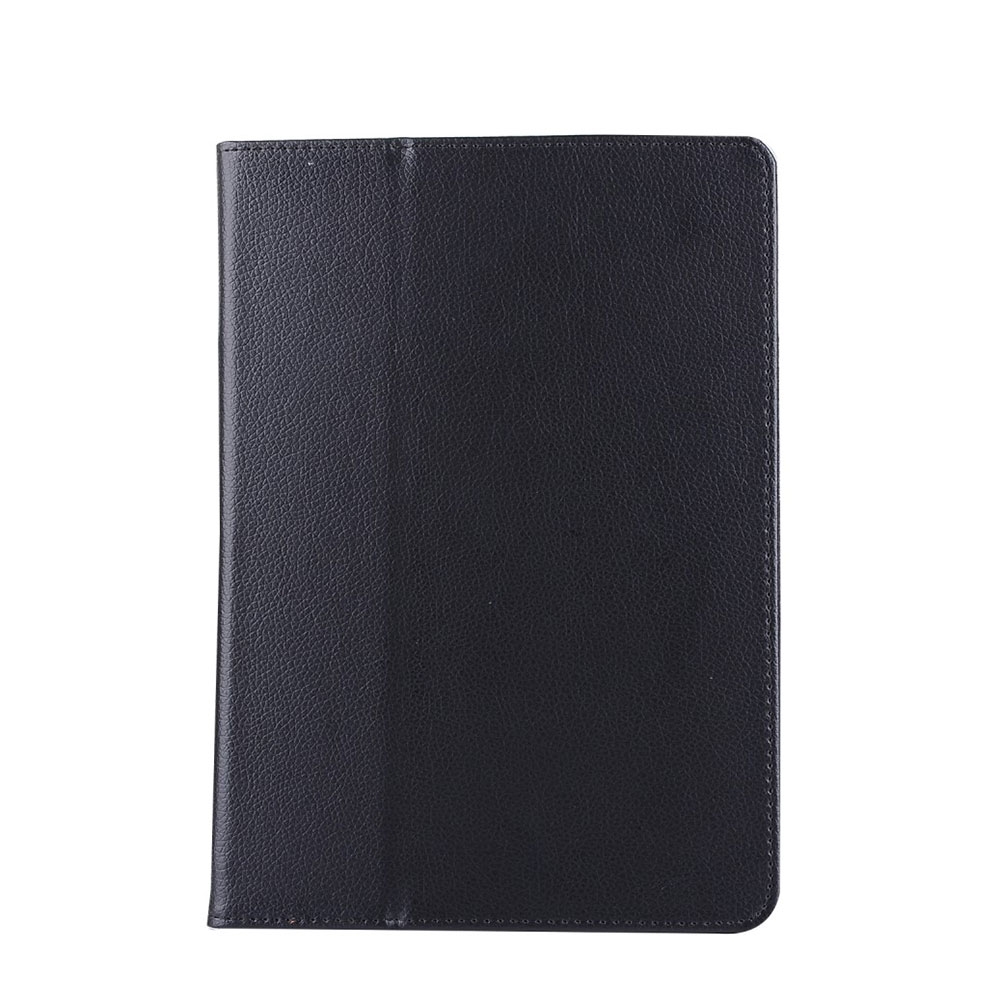 Image of iPad 9.7" (2018/2017) Flipcase Hülle Ledertasche Litchi Look - Schwarz bei Apfelkiste.ch