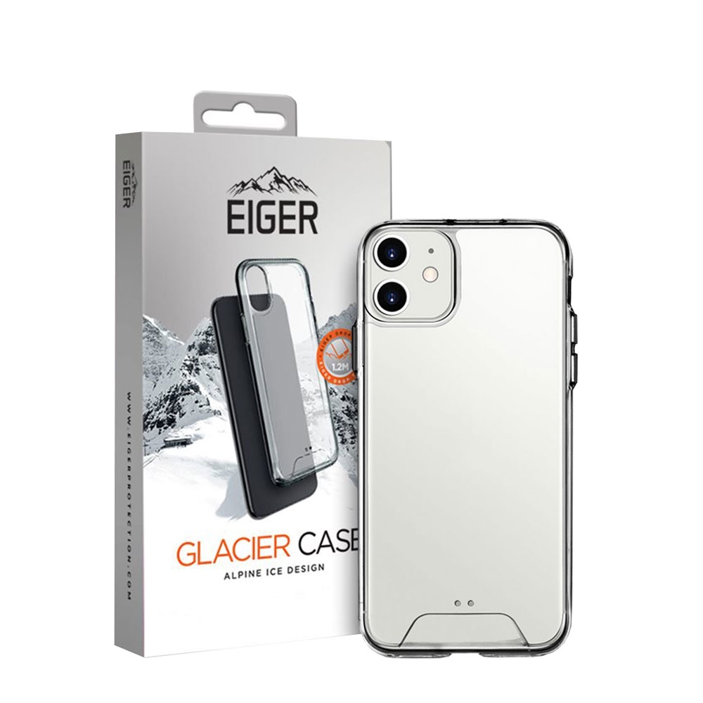 Image of Eiger - iPhone 11 Glacier Case Hybrid Schutzhülle (EGCA00161) - Transparent bei Apfelkiste.ch