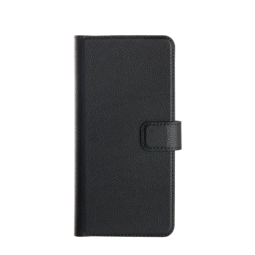 Image of XQISIT - iPhone 12 Mini Antibakterielle Slim Wallet Case Leder Tasche - Schwarz bei Apfelkiste.ch