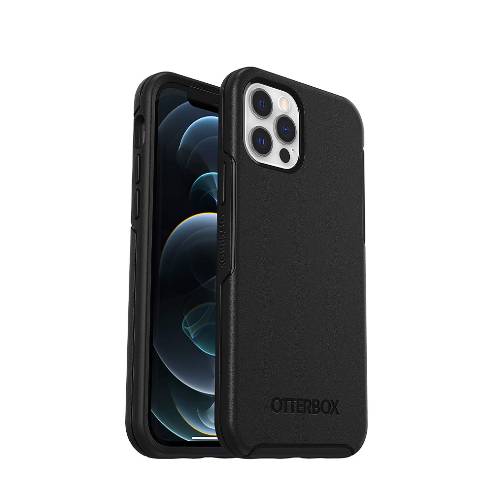 Image of Otterbox - iPhone 12 Pro Max Antibakterielle Outdoor Case Hülle Symmetry Series (77-65462) - Schwarz bei Apfelkiste.ch