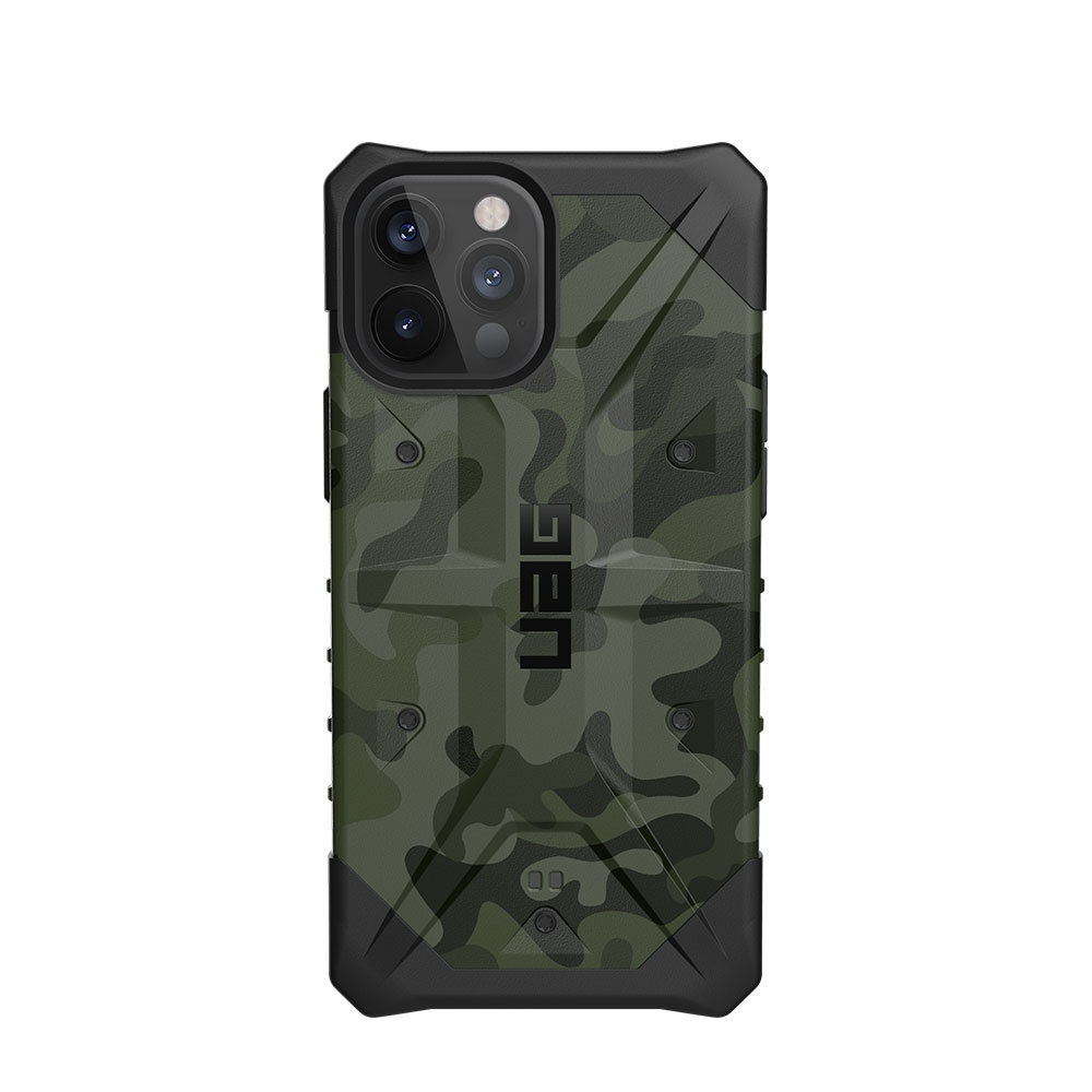 Image of UAG Urban Armor Gear - iPhone 12 Pro Max Schutzhülle Pathfinder (112367117271) - Forest Camo bei Apfelkiste.ch