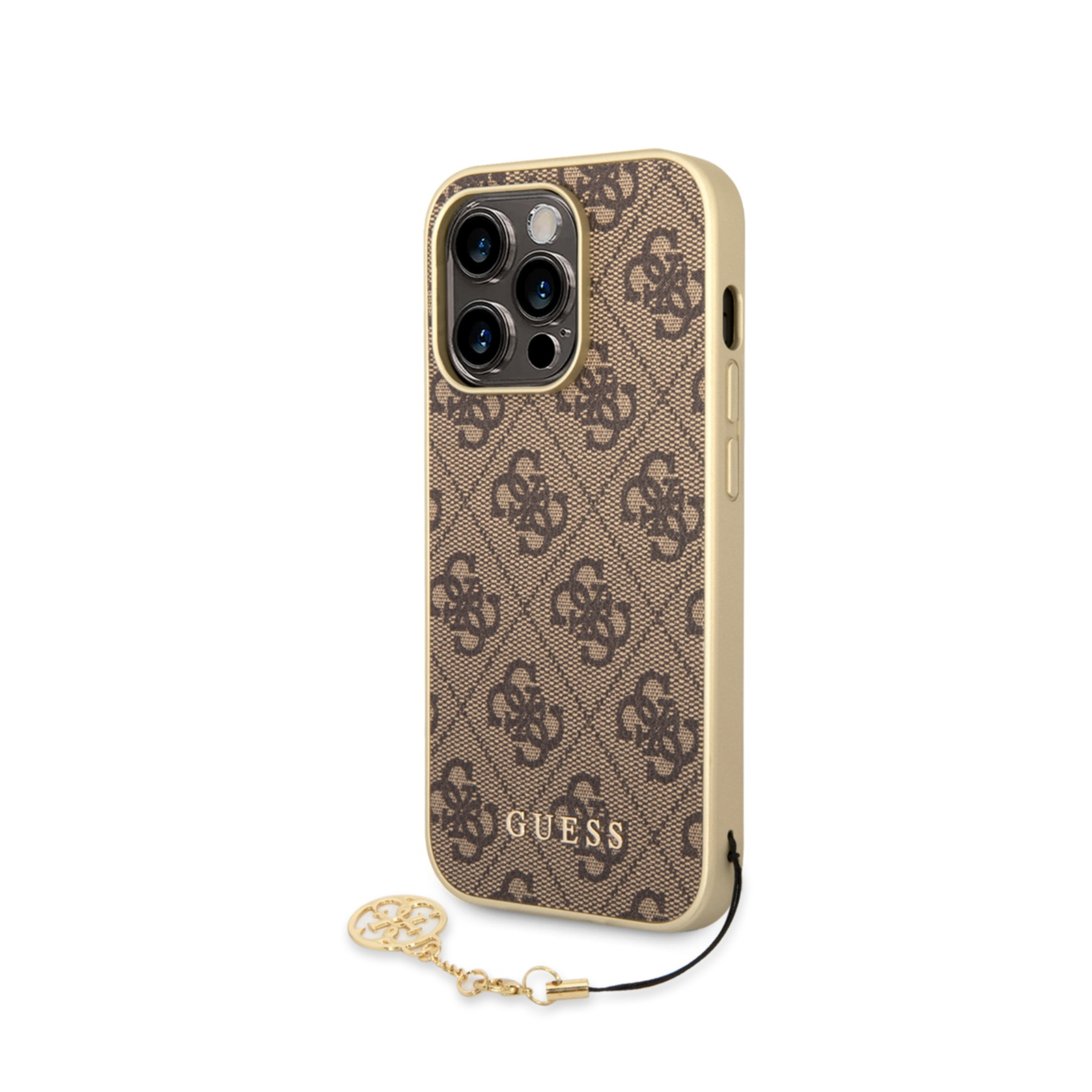 Cover GUESS Apple AirPods Pro 4G Script Metal Collection Custodia