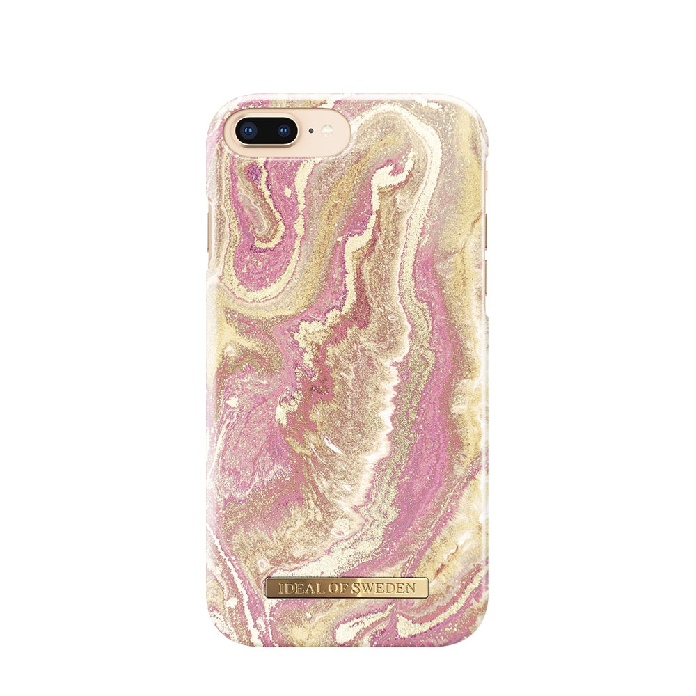 Image of iDeal of Sweden - iPhone 8 Plus / 7 Plus / 6S Plus / 6 Plus Hardcase Hülle (IDFCSS19-I7P-120) - Golden Blush Marble bei Apfelkiste.ch