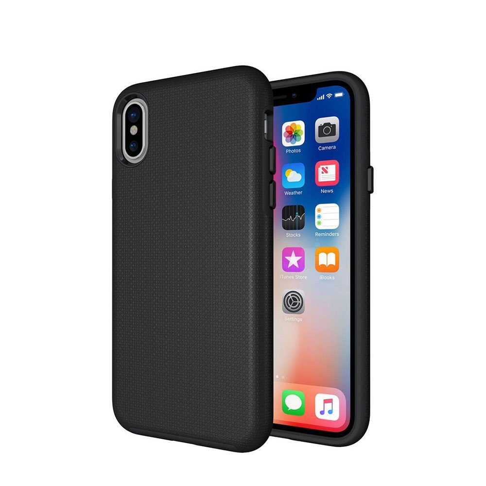 Image of Eiger - iPhone Xs Max North Case Premium Hybrid Schutzhülle (EGCA00123) - Schwarz bei Apfelkiste.ch