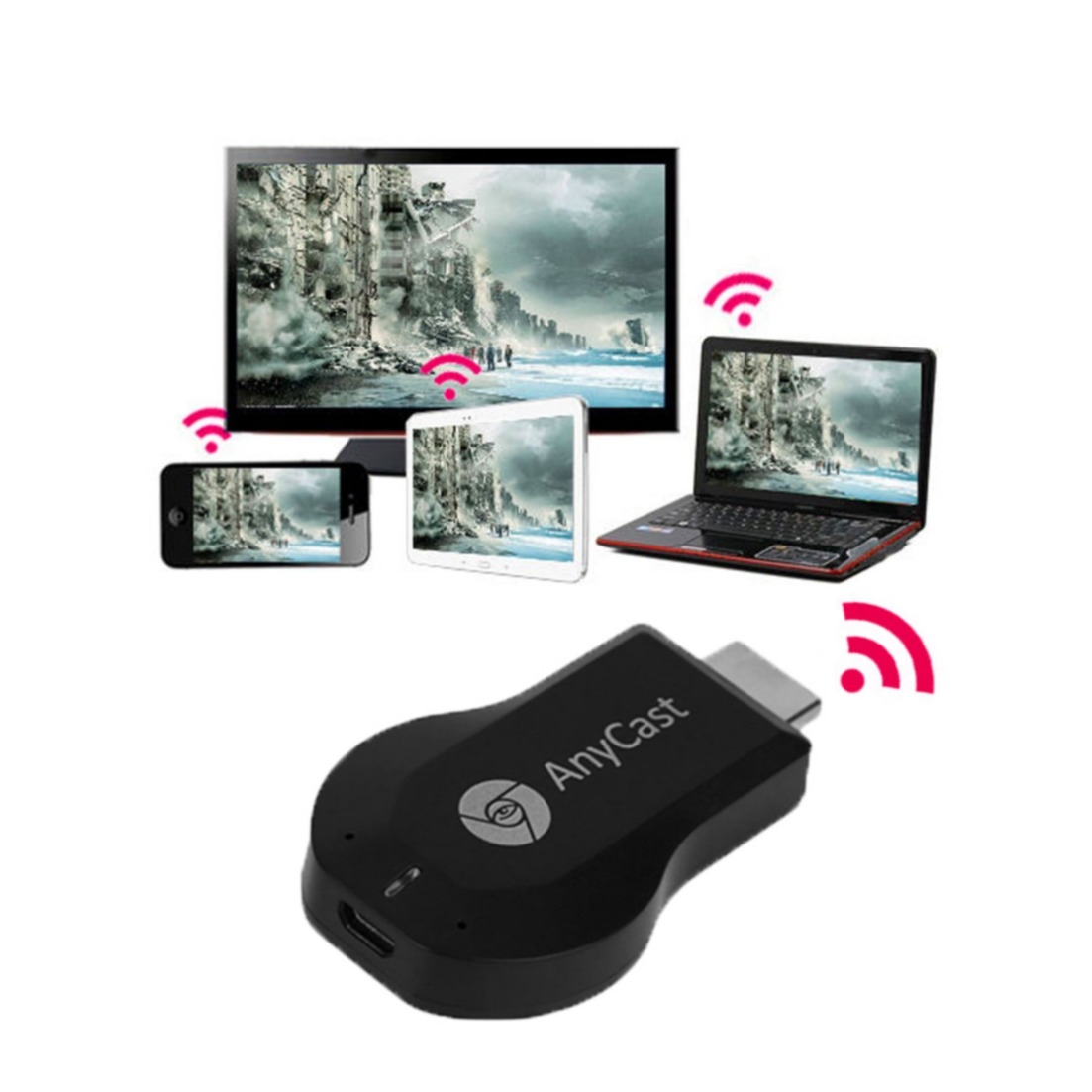 Image of M2 Plus HDMI WiFi Streaming Cast Player Dongle Adapter für iOS / Android bei Apfelkiste.ch