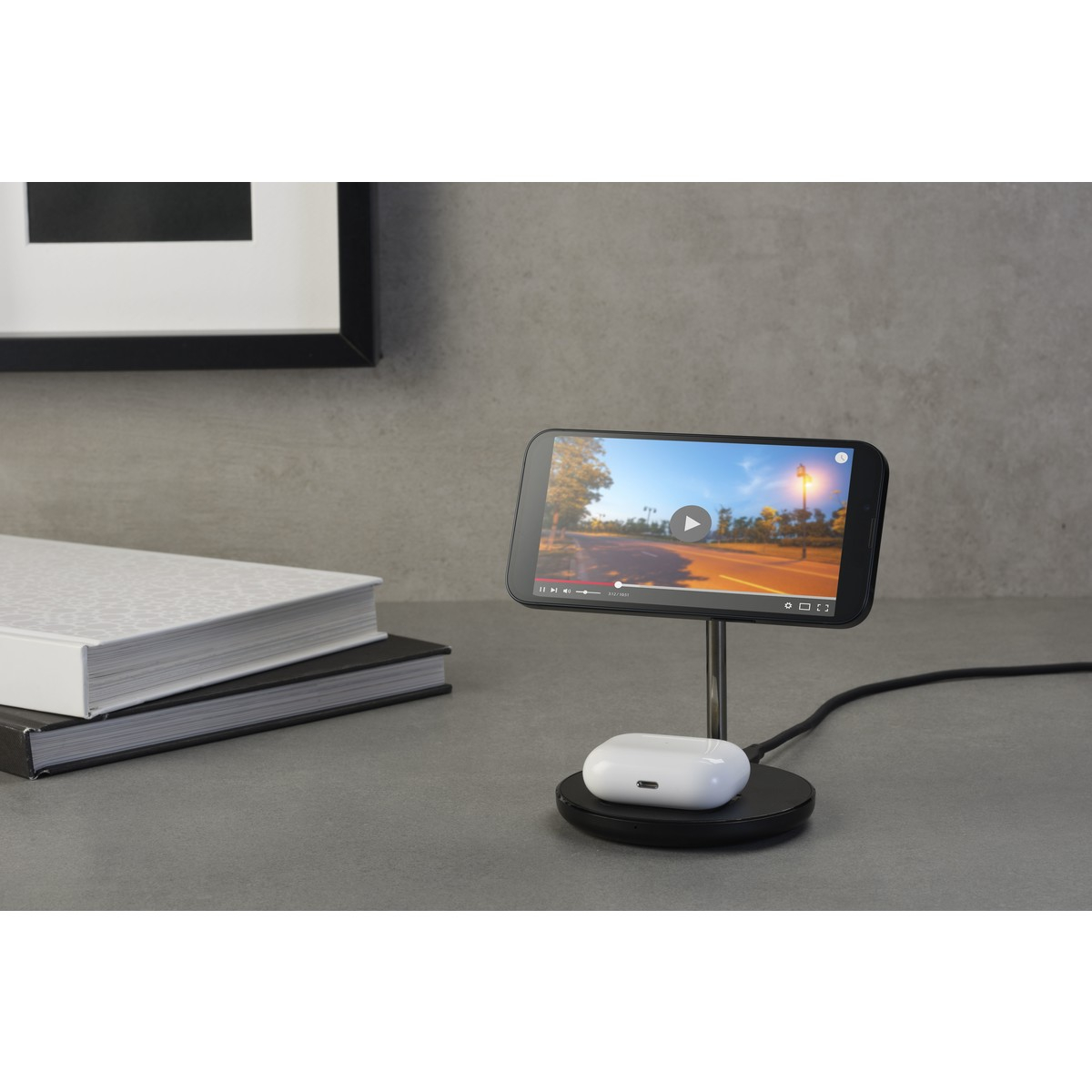 Cellularline (7.5W) Mag Duo Wireless Charger Stand
