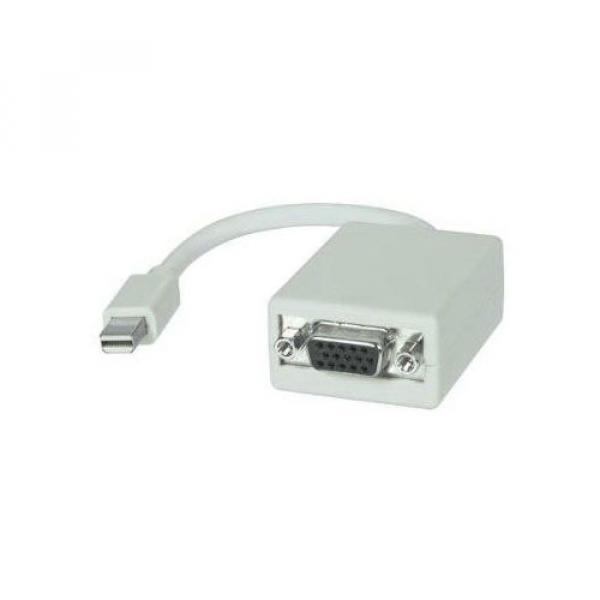 Image of (15cm) Mini Displayport MDP Thunderbolt to VGA Adapter - Weiss bei Apfelkiste.ch