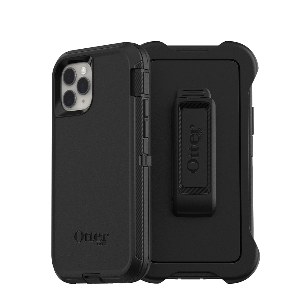 Image of Otterbox - iPhone 11 Pro Outdoor Schutz Hülle Defender Series + Holster (77-62519) - Schwarz bei Apfelkiste.ch