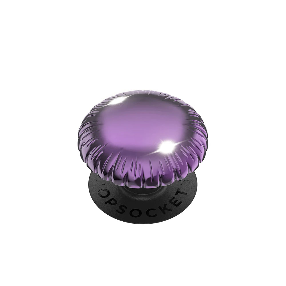 Image of PopSockets - PopGrip Premium Finger Griff Halterung (Austauschbarer Top) für Smartphones / Tablets (803907) - Foil Balloon Purple bei Apfelkiste.ch