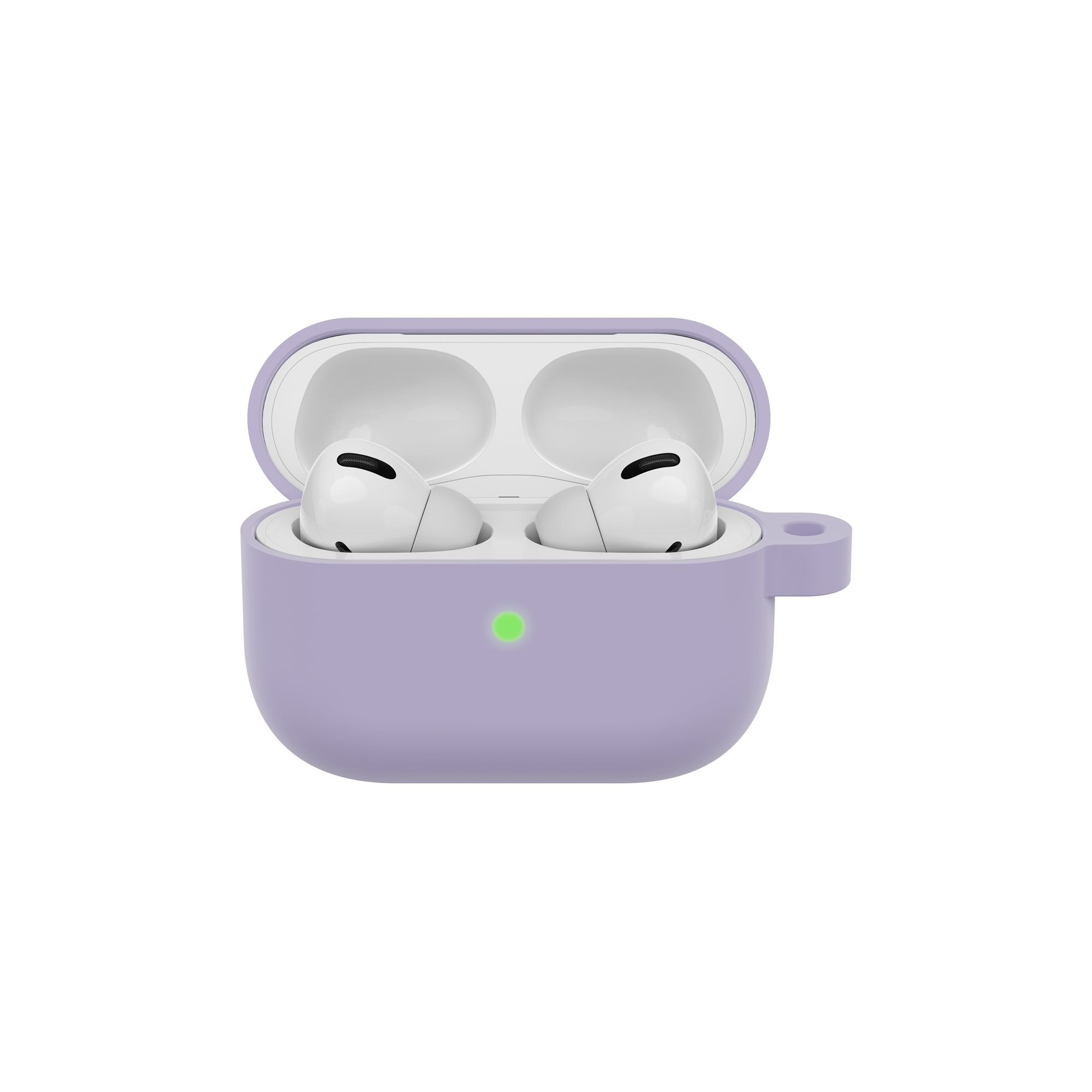 Image of Otterbox - AirPods Pro Hardcase Schutzhülle Abdeckung mit 360° Schutz + Karabinerhaken (77-83785) - Elixir Purple bei Apfelkiste.ch