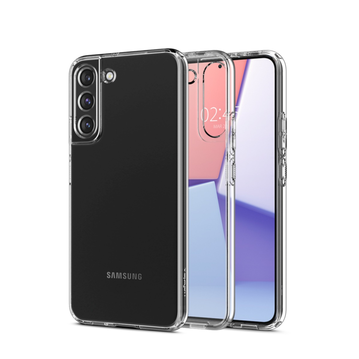 Image of Spigen - Samsung S22+ Plus 5G Liquid Crystal Case Gummi Hülle (ACS03950) - Transparent bei Apfelkiste.ch