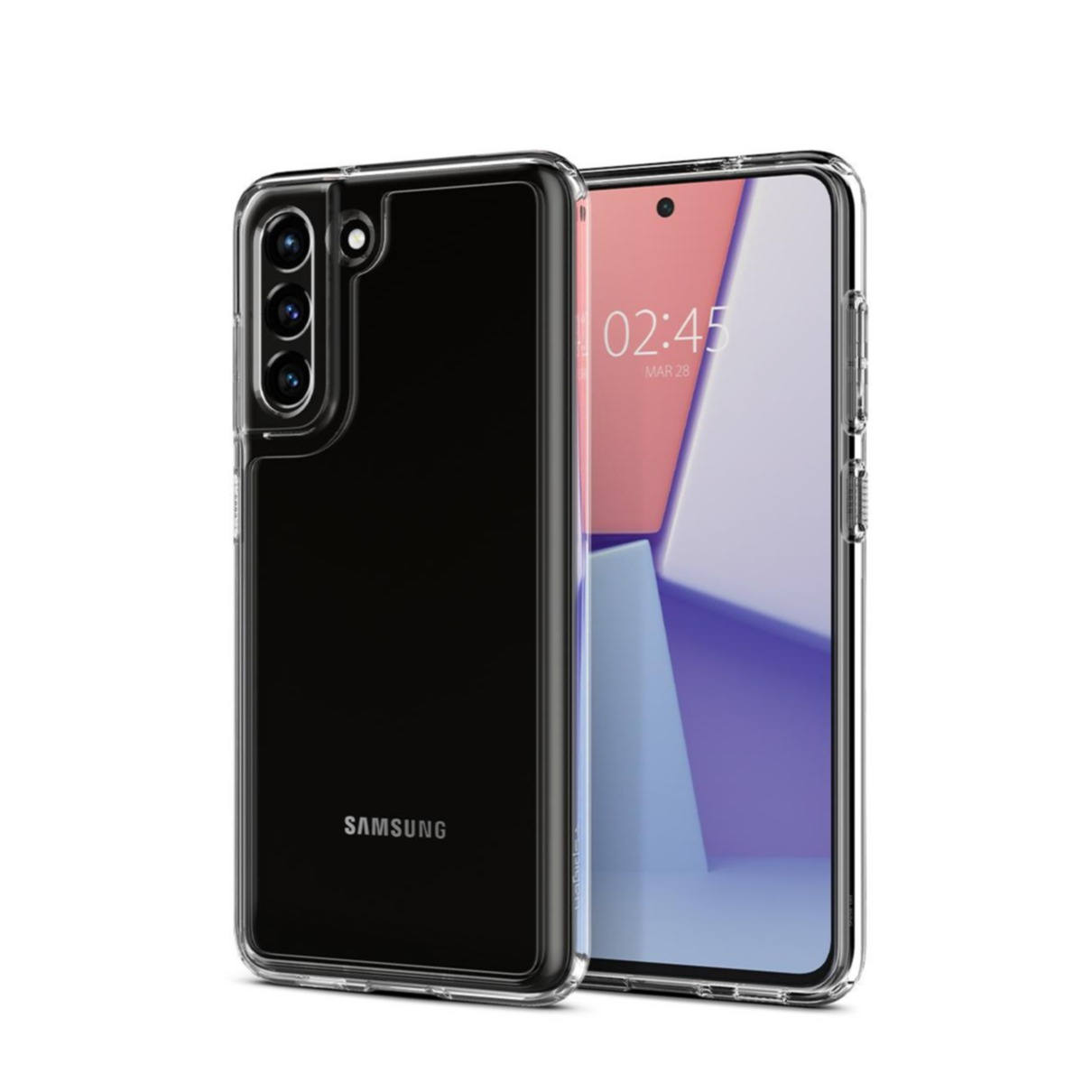 Image of Spigen - Samsung Galaxy S21 FE 5G Ultra Hybrid Case Hülle (ACS03051) - Transparent bei Apfelkiste.ch