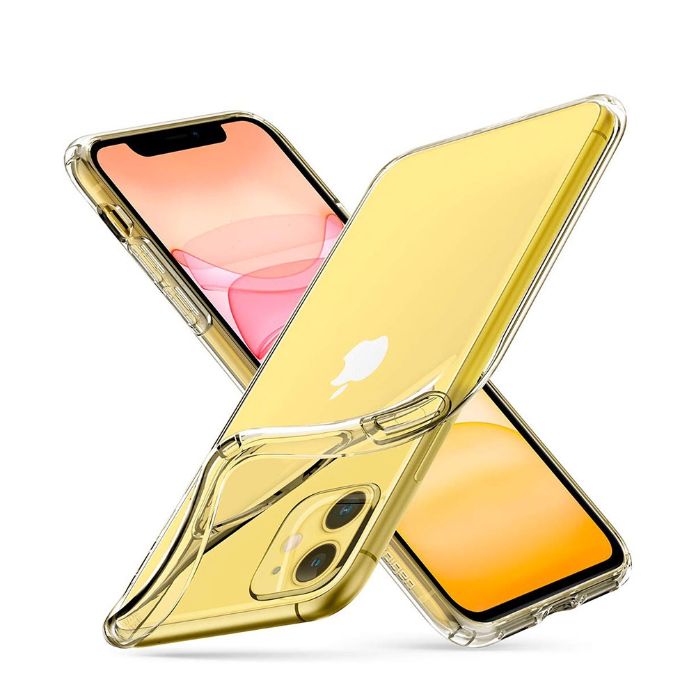 Image of Spigen - iPhone 11 Liquid Crystal Case Gummi Hülle (076CS27179) - Transparent bei Apfelkiste.ch