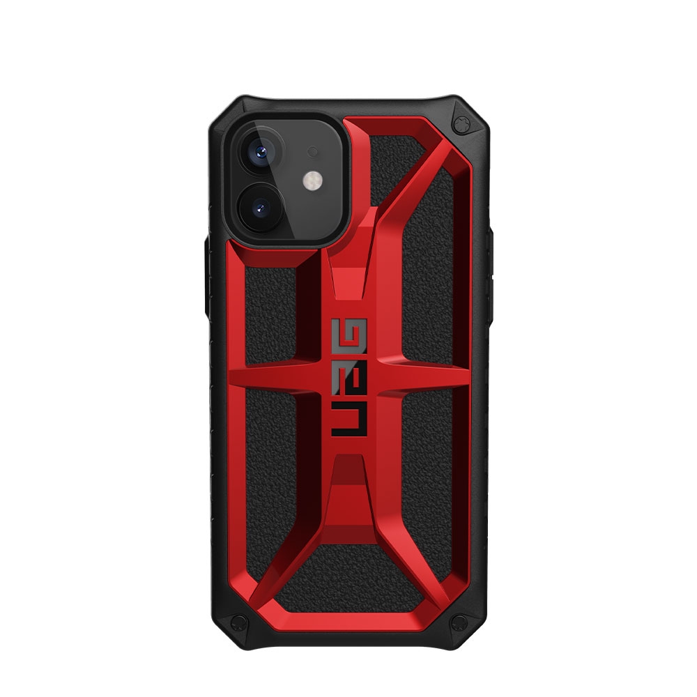 Image of UAG Urban Armor Gear - iPhone 12 / iPhone 12 Pro Schutzhülle Monarch (112351119494) - Crimson bei Apfelkiste.ch