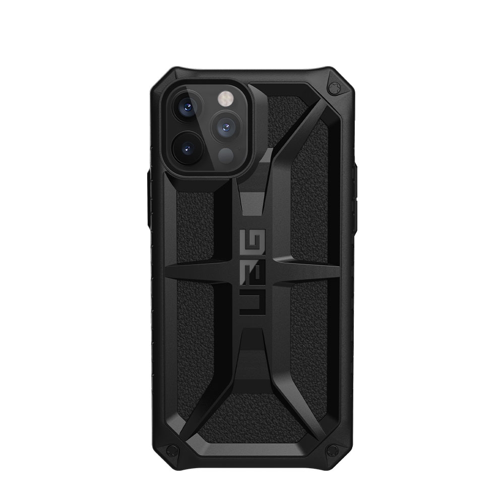 Image of UAG Urban Armor Gear - iPhone 12 / iPhone 12 Pro Schutzhülle Monarch (112351114040) - Schwarz bei Apfelkiste.ch