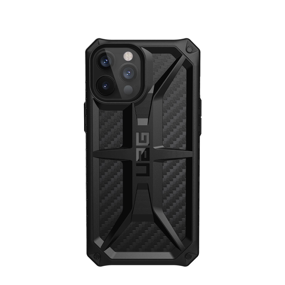 Image of UAG Urban Armor Gear - iPhone 12 Pro Max Schutzhülle Monarch (112361114242) - Carbon bei Apfelkiste.ch