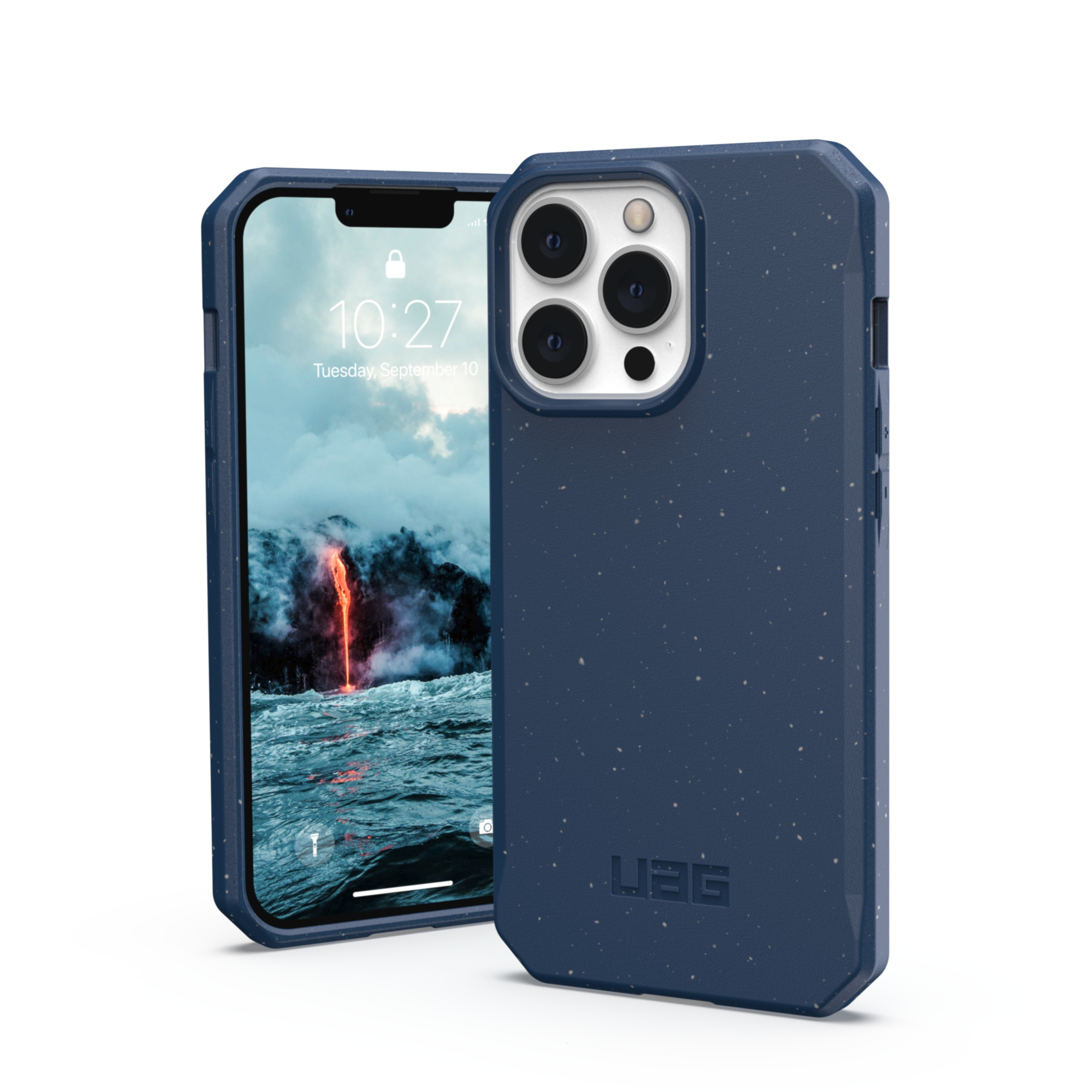 Image of UAG Urban Armor Gear - iPhone 13 Pro Bio Gummi Schutzhülle Outback Eco Friendly Nachhaltig Kompostierbar (113155115555) - Mallard bei Apfelkiste.ch