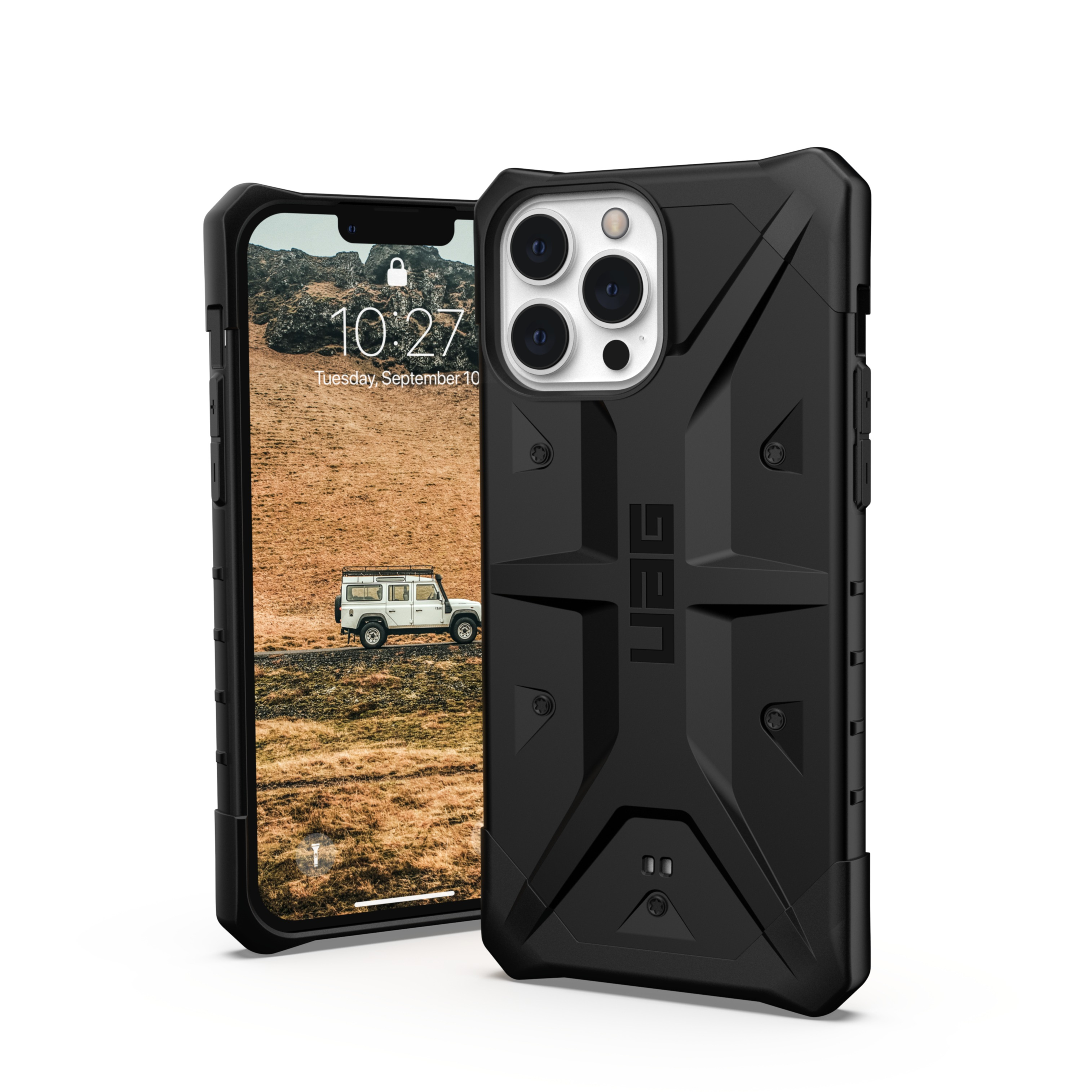 Image of UAG Urban Armor Gear - iPhone 13 Pro Max Schutzhülle Pathfinder (113167114040) - Schwarz bei Apfelkiste.ch