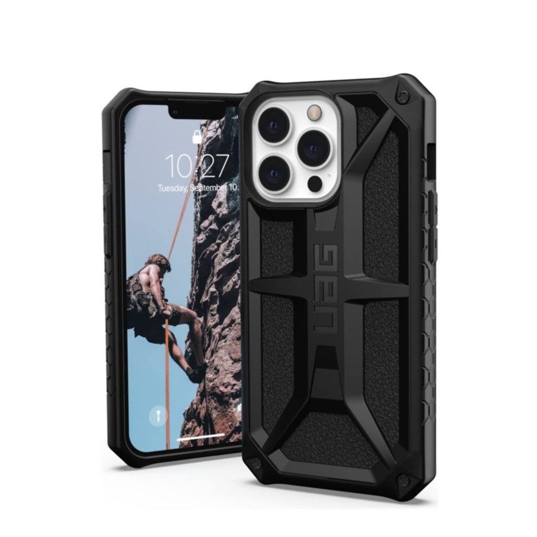 Image of UAG Urban Armor Gear - iPhone 13 Pro Schutzhülle Monarch (113151114040) - Schwarz bei Apfelkiste.ch