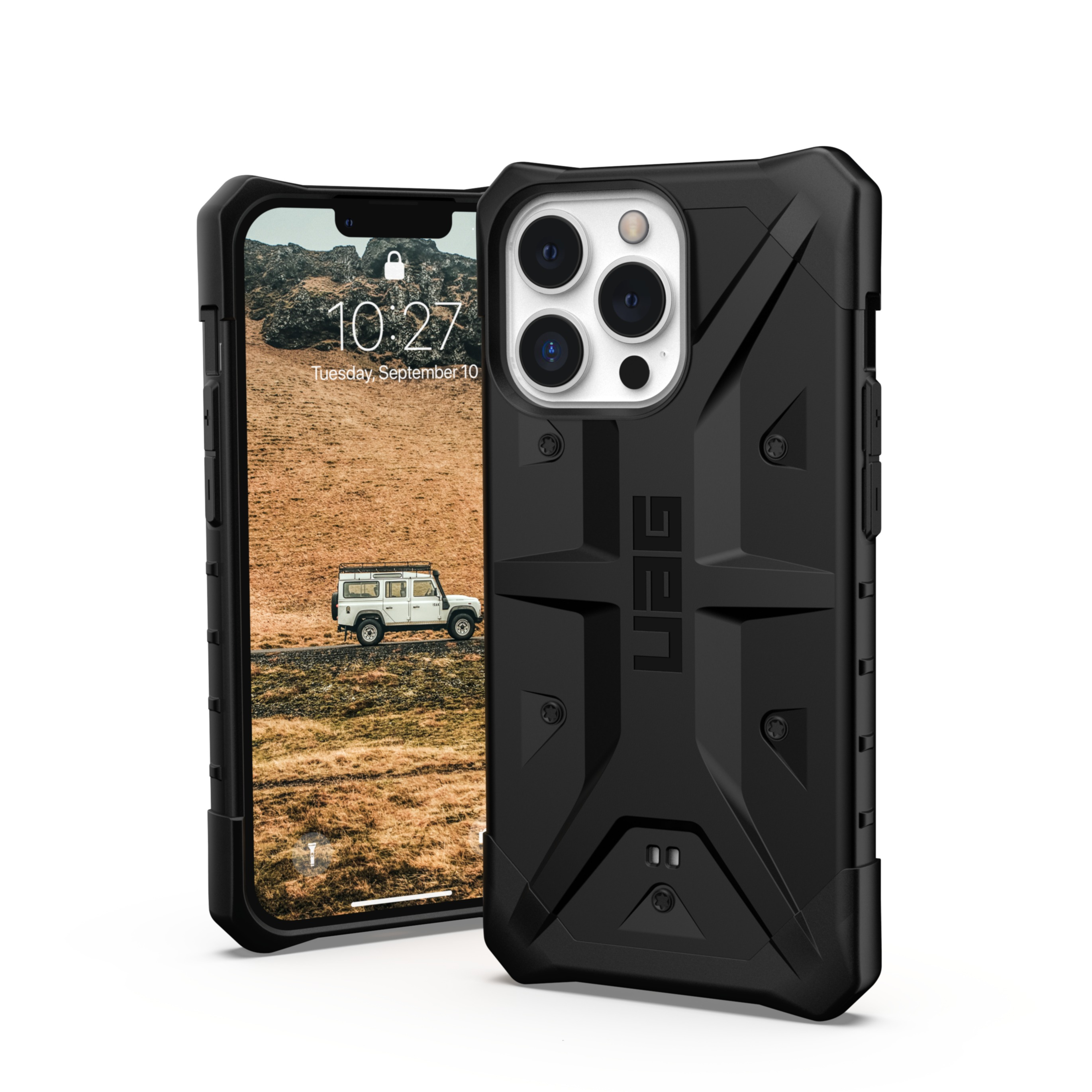 Image of UAG Urban Armor Gear - iPhone 13 Pro Schutzhülle Pathfinder (113157114040) - Schwarz bei Apfelkiste.ch