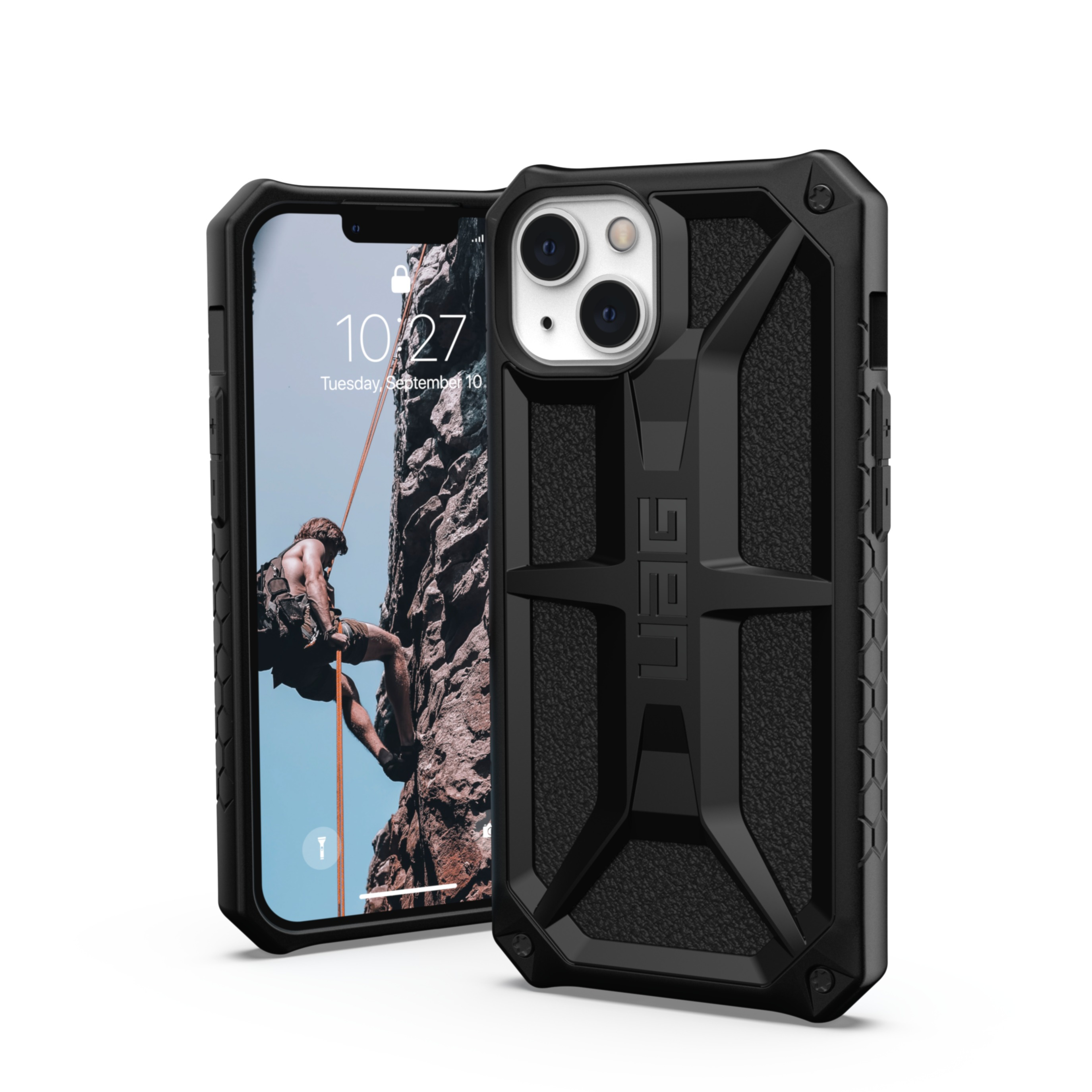 Image of UAG Urban Armor Gear - iPhone 13 Schutzhülle Monarch (113171114040) - Schwarz bei Apfelkiste.ch