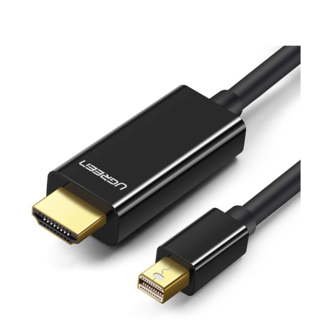 Image of Ugreen - (1.5m) Mini DisplayPort MDP Thunderbolt (1080p) auf HDMI Konverter Adapter Kabel - Schwarz bei Apfelkiste.ch