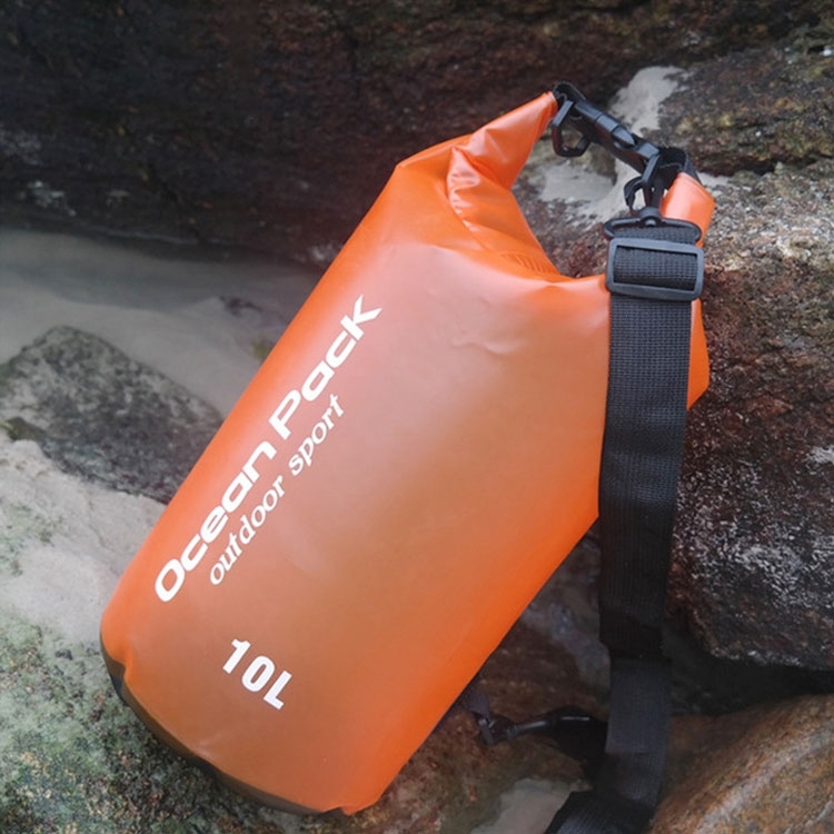 Image of (10L) Wasserfeste Tasche Beutel Dry Bag Packsack Schwimmsack - Orange bei Apfelkiste.ch