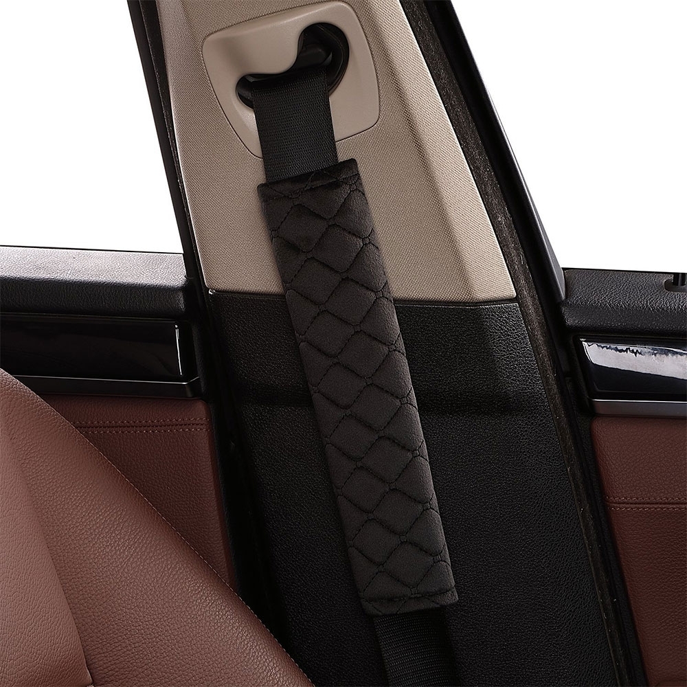 2er Pack Universal Auto-Sicherheitsgurtpolster, mehrfarbige  Sicherheitsgurt-Schulterpolster, Samtoberfläche