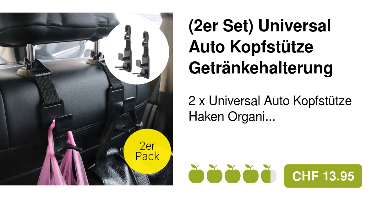 Autositz Kopfstütze Haken / Auto Organizer Haken / Praktische
